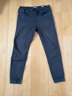 黑色 慢跑褲 彈性材質