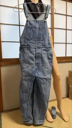 FRAMe WORK デニムオーバーオール ライトブルーのサムネイル