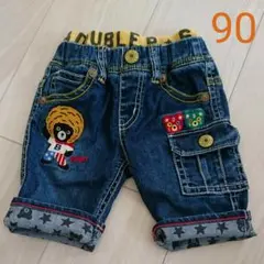 ミキハウスダブルB☆ハーフパンツ⑤☆90