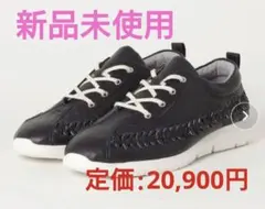 ★新品未使用★Row/本革刺しメッシュソフトレザーシューズ 23cmのサムネイル