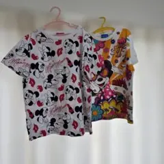 東京ディズニーリゾート ミッキー・ミニー Tシャツ 2枚セット