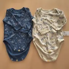 70 UNIQLO ダンボ長袖肌着 2枚セット