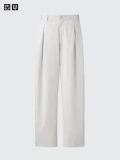 新品　ユニクロ U タックワイドパンツ 79cm／Uniqlo U