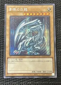 遊戯王 青眼の白龍 QCCP-JP001 シークレット ④