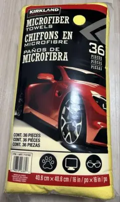 新品未開封　マイクロファイバー　36枚入　カークランドのサムネイル
