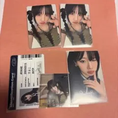ME:I AYANE 高見文寧 花咲く道 トレカ ステッカーセット - メルカリ