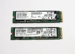 Samsung M.2 SATA SSD 128GB 256GB 2枚セット