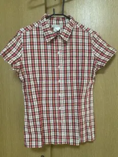 【used】COMPTOIR DES COTONNIERS 半袖チェックシャツのサムネイル