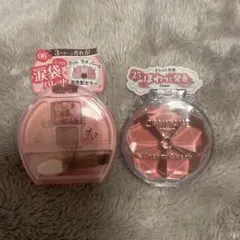 キャンメイク　プランぷくコーデアイズ06　クリームチーク25