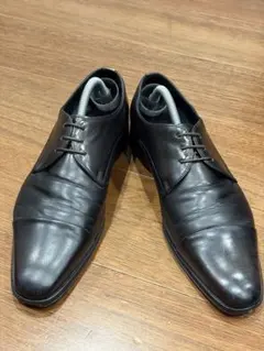 【LANVIN】メンズ レザー シューズ ブラック25.5cmのサムネイル