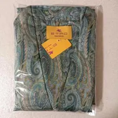 ETRO エトロ ガウン メンズM 綿100% ペイズリー柄 新品未使用