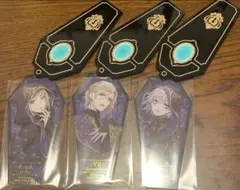 ツイステ ポムフィオーレ寮 ヴィル ルーク エペル 棺型アクリルキーホルダー