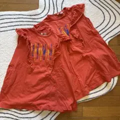 MARKEY'S 110. 120 年子姉妹 ノースリーブワンピース