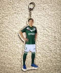 松本山雅 ハッピークジ プレーヤーズBIGアクリルキーホルダー 馬渡和彰