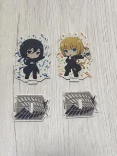 進撃の巨人　ミカサ　アルミン　アクリルスタンド　応援団