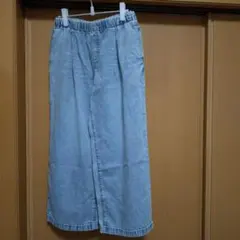 しまむら★デニムパンツ（ワイド ）