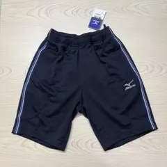 未使用 ミズノ S ハーフパンツ ネイビーのサムネイル