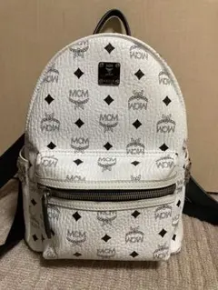 2025年最新】MCM白リュックサックの人気アイテム - メルカリ