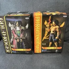 新品 ワンピースDXフィギュア～Dの称号～II エース　 ロジャー　2つセット