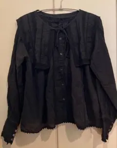 BEAMS BOY / ヴィンテージレース デタッチカラー ロングスリーブのサムネイル