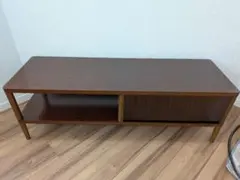 美品・シギヤマ家具】ウォールナット無垢 幅148cmテレビボード (ネオン