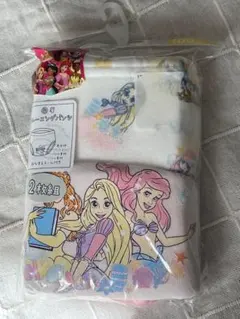 【新品】ディズニープリンセス　トイレトレーニングパンツ　4層　100センチ　2枚