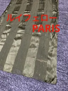 Louis Féraud シアーストール　オリーブグリーン　オシャレのサムネイル