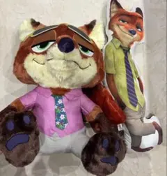 ズートピア ニック・ワイルド ぬいぐるみ