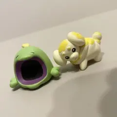 ポケモンフィギュア　パピモッチ&ゴクリン