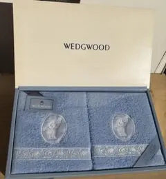 WEDGWOOD フェイスタオル 2枚セット 34cm x 75cm