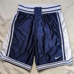 ナイキ　バスパン　XL　紺×白　名前消し跡あり　（２）