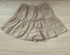 ジェニィベージュ フリルスカート 130cm