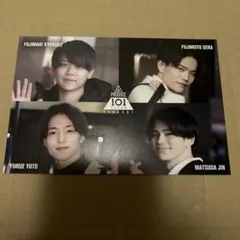 produce 101 japan season2 HMVポスカ　藤牧、松田