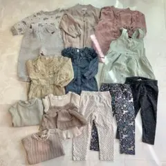 おんなのこ　90サイズ　まとめ売り　セット 長袖　長ズボン