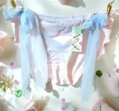 ☆タンス整理品♡激可愛い紐ショーツ♪ロリータデザイン☆姫系