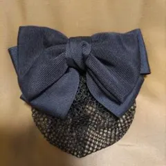 【上品！】ヘアバレッタ　まとめ髪　面接