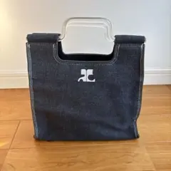 クレージュ　デニムバッグ　ミニサイズのサムネイル