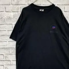 USA製90sヴィンテージTシャツ！シングルステッチ　ブラック半袖古着XL 24