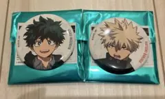 ヒロアカ　緑谷　爆豪　ベースヤードトーキョー　缶バッジ