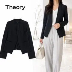 2026年最新】theory レディース ノーカラージャケットの人気アイテム