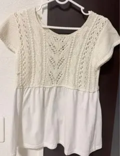 ✅価格が下がりました✅ ニット　トレンドバージョン M