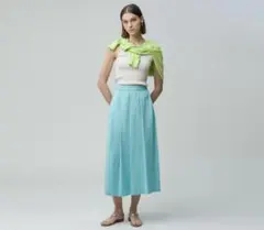 AURALEE×Ron Herman 別注 コットンニットプリーツスカートのサムネイル