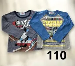 長袖Tシャツ・肌着 110㎝ きかんしゃトーマス ロンT