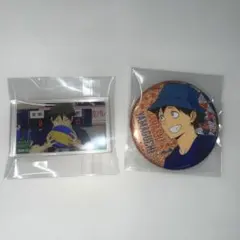 ハイキュー!! 山口忠 缶バッジ アクリルブロック