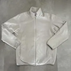 UNIQLO フリース　フルジップジャケット（長袖）　ベージュ　メンズSサイズ