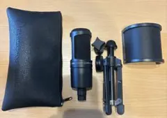 ジャンク品】Audio-Technica コンデンサーマイク スタンドセット