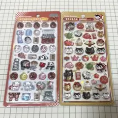 ボンボンドロップシール　日本　東京　まねきねこ　和柄