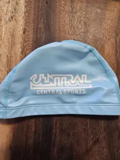 セントラルスポーツ 水泳キャップ Lサイズ 水色