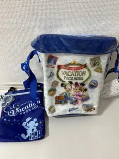 ディズニー　バケパ　ポップコーンケース&ショルダーバッグ　新品のサムネイル