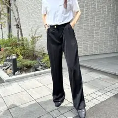 Sefr セファ Arno Trouser リネンワイドパンツ XS - メルカリ